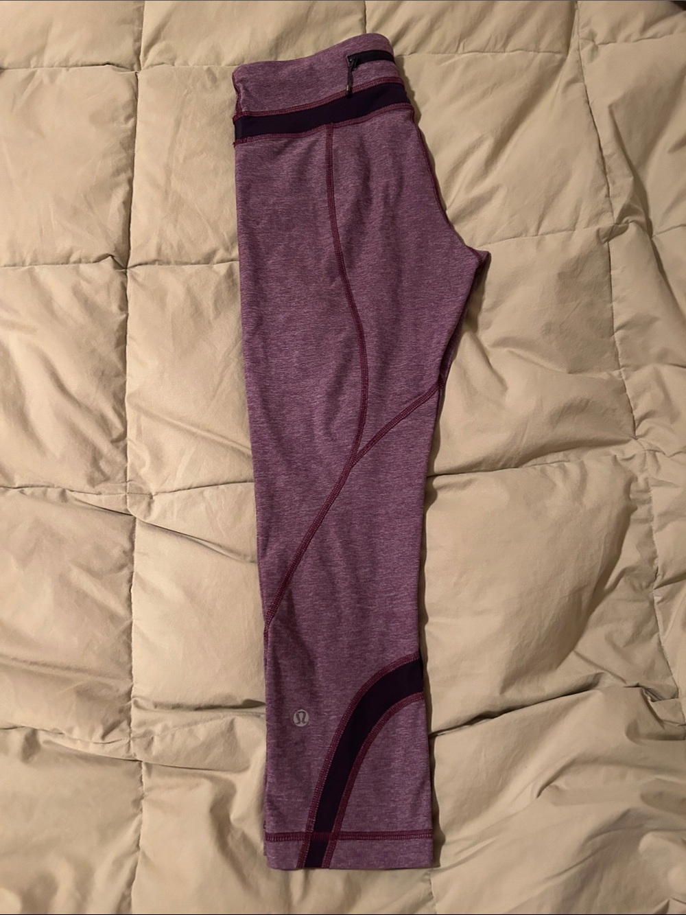Womens lululemon Purple Active Leggings